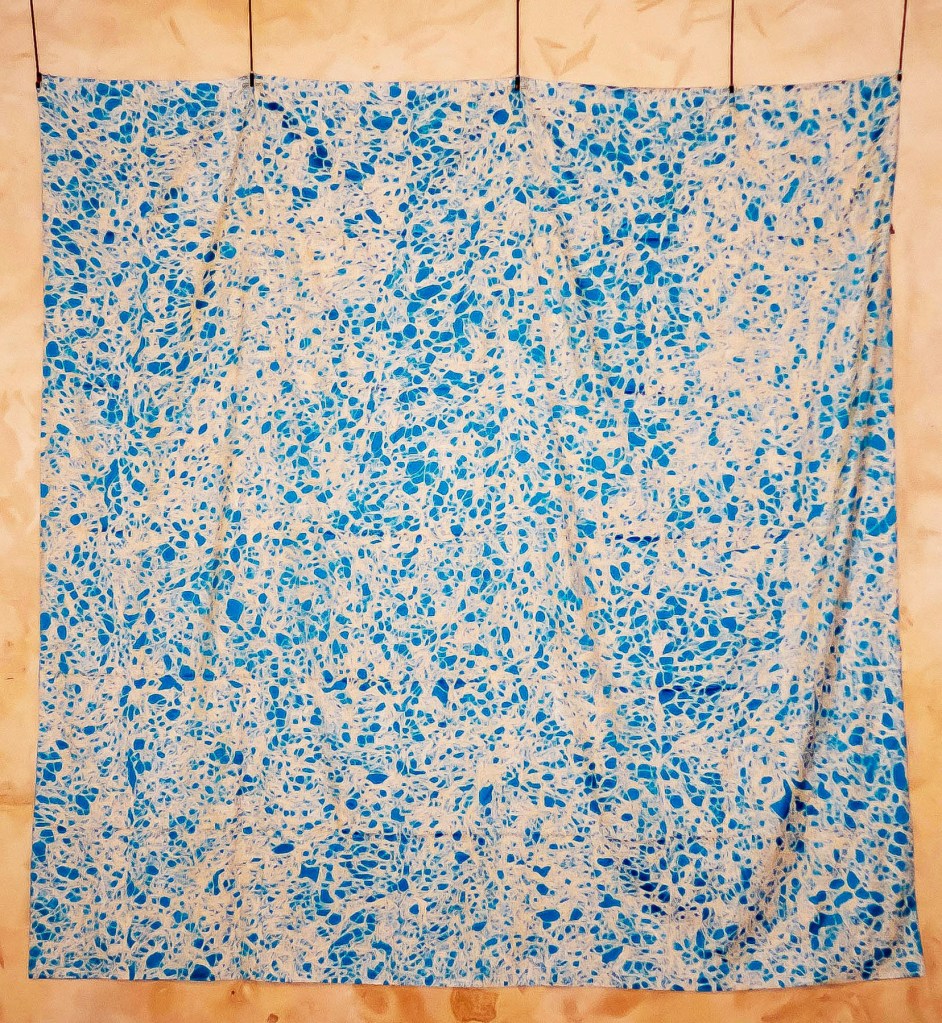 Florence Régnier, Kunene, textile Néphilart®, 2014