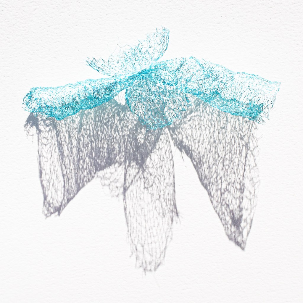 Florence Régnier, Microorganisme2054 #19, sculpture textile, 2025