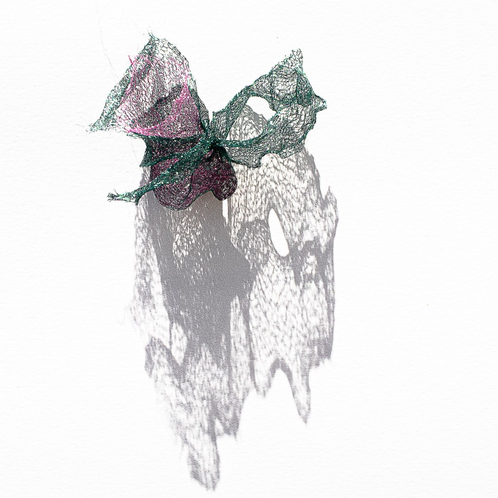 Florence Régnier, Microorganisme2054 #6, sculpture textile, 2025